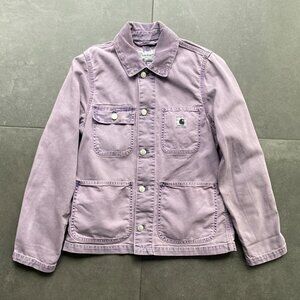 Carhartt Work In Progress Purple Michigan Jacket XS Purple
